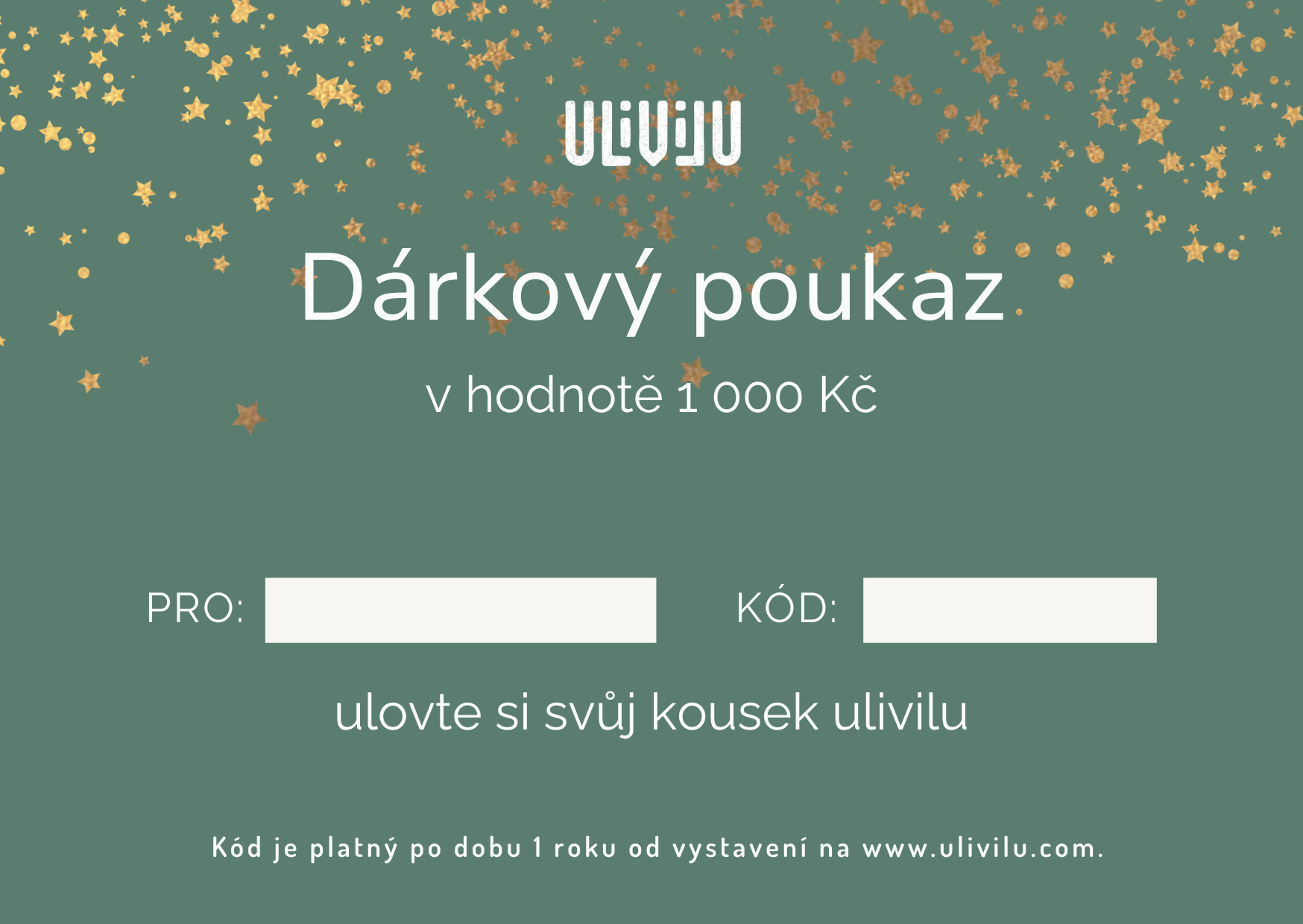 Dárkový poukaz